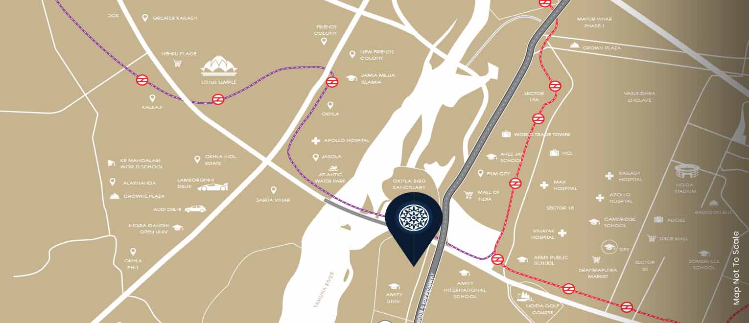 Dalcore The Falcon Location Map