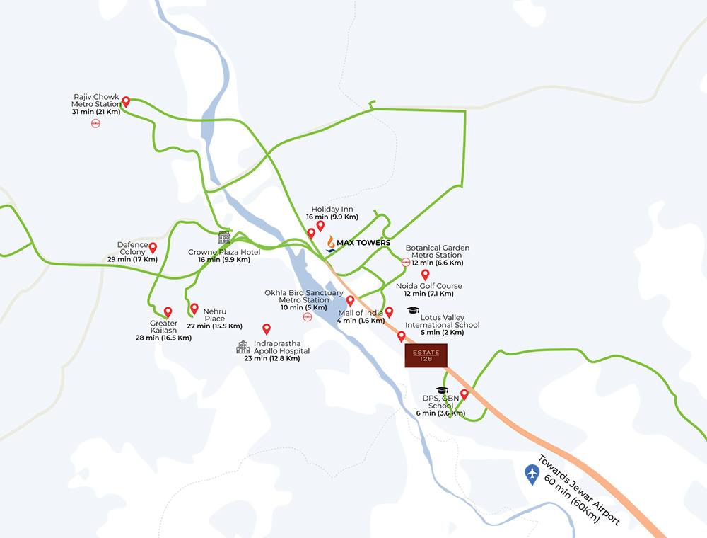 Dalcore The Falcon Location Map