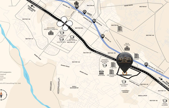 Dalcore The Falcon Location Map