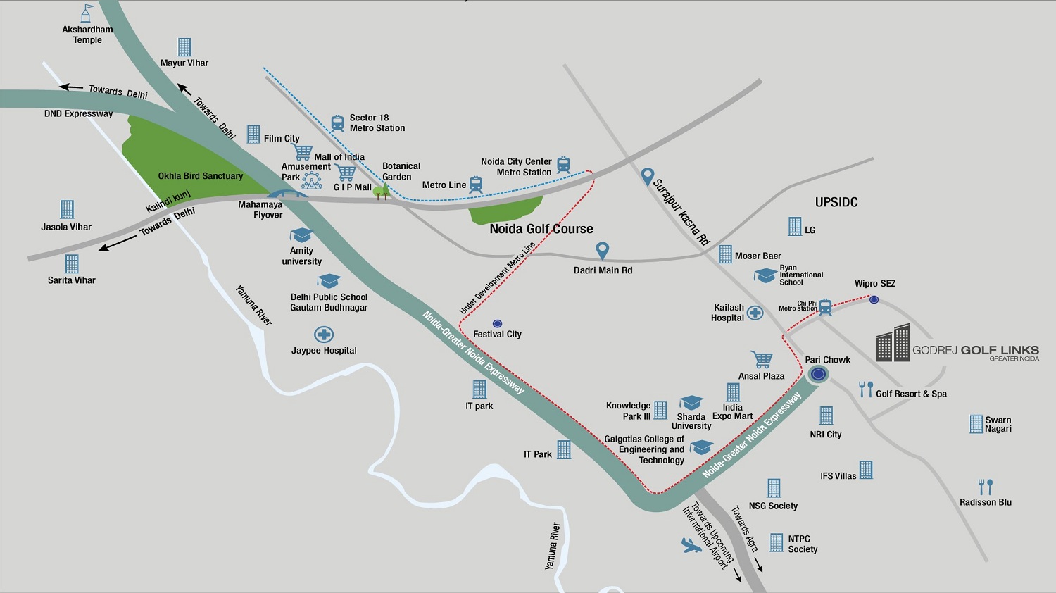 Dalcore The Falcon Location Map